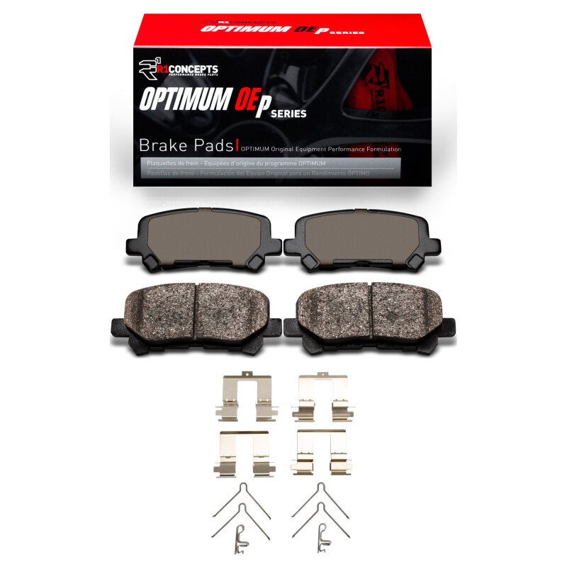 Acura MDX Brake Pads - Rear - R1 Concepts - R1 Optimum OE - `07-`25